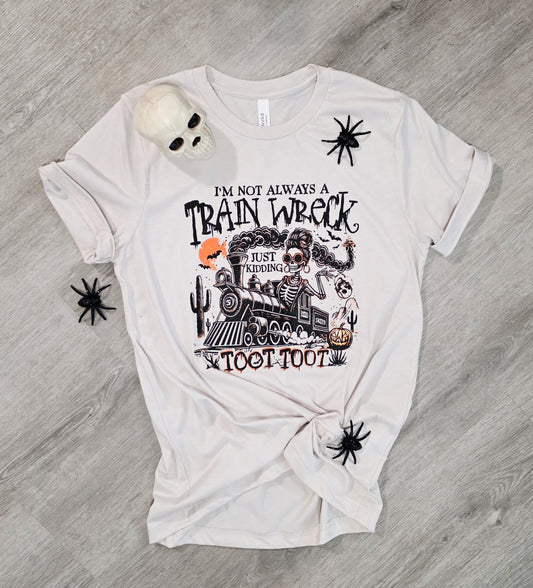 Trainwreck Graphic T-Shirt