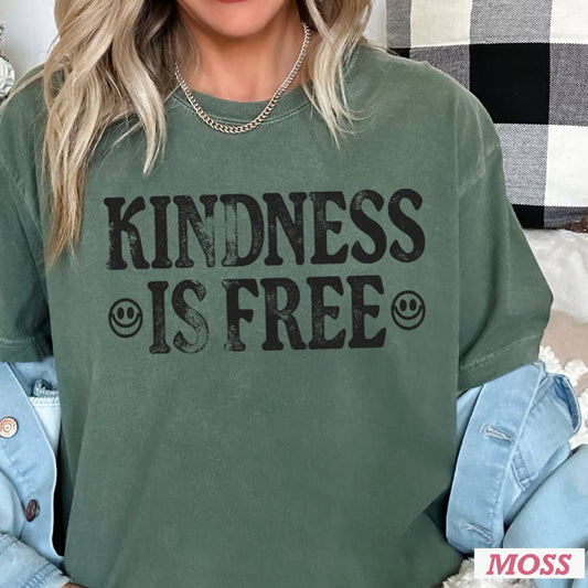 "Kindness Is Free" Graphic Tee