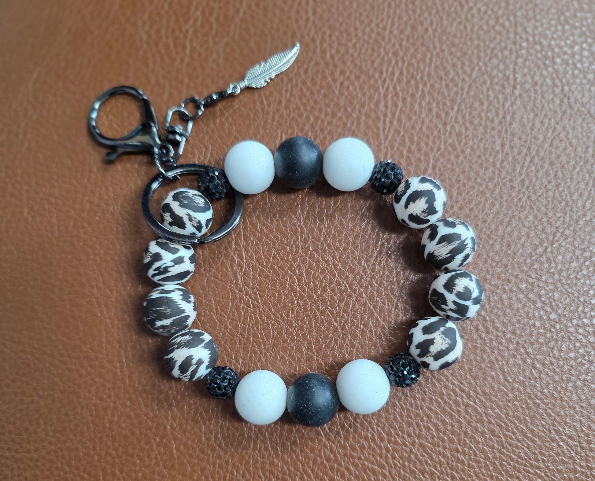Wristlet Silicone Keychain image 1